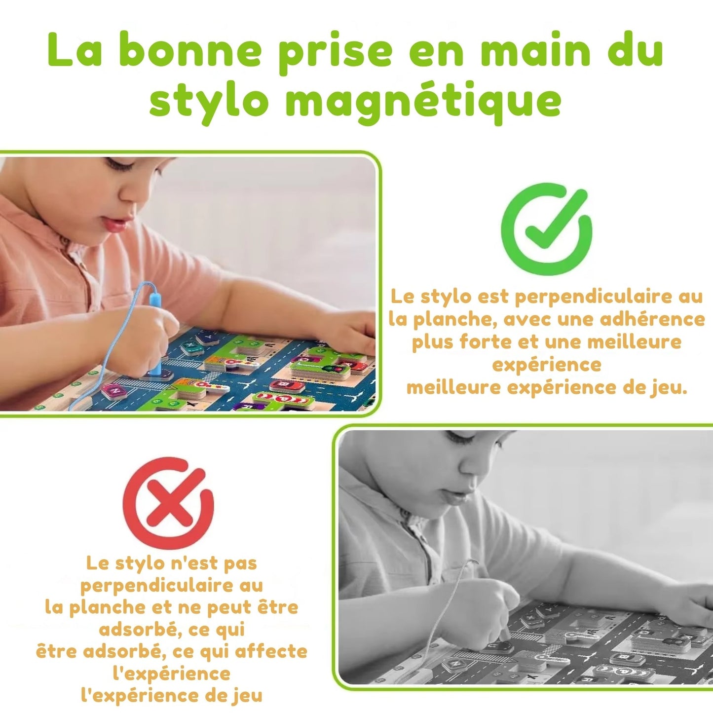 Labyrinthe Alphabet Magnétique – Jouet Montessori Éducatif