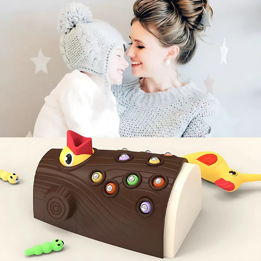 Pic-Magnétic™ | Jouets attrape-ver: Développe les Capacités Motrices de Votre Enfant !