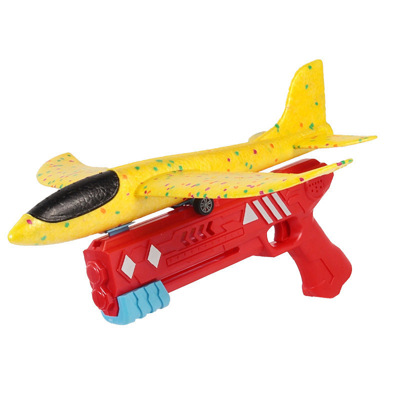 Lot de 3 Avions Lanceurs – Jouet Planeur en Mousse LED pour Enfants