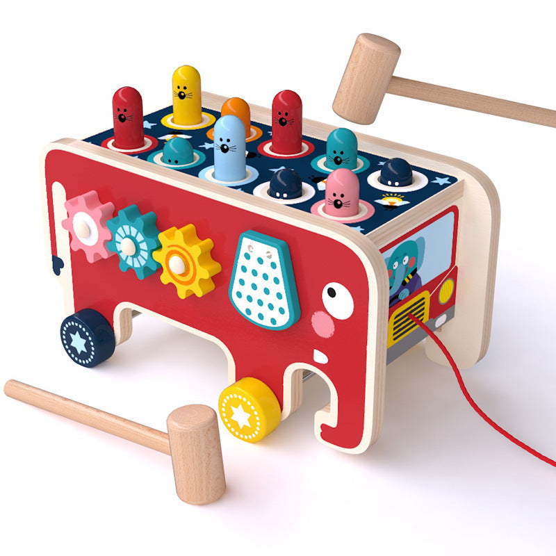 Jeu de Marteau en Bois Montessori – Jouet Éducatif et Amusant pour Enfants