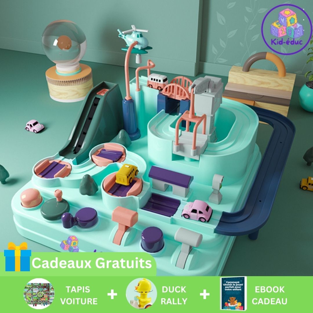 Kid-Circuit™| Jouet Automobile Pour Enfant - Méthode Educatif Montessori