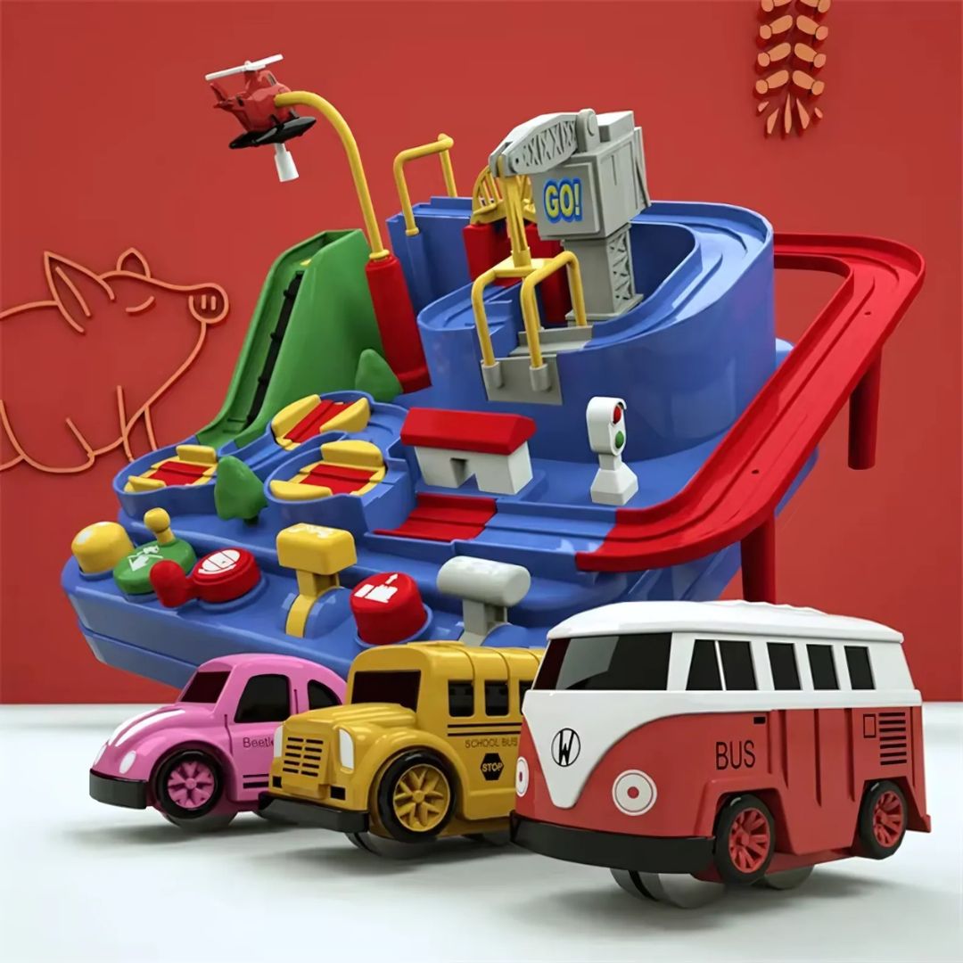 Kid-Circuit™| Jouet Automobile Pour Enfant - Méthode Educatif Montessori